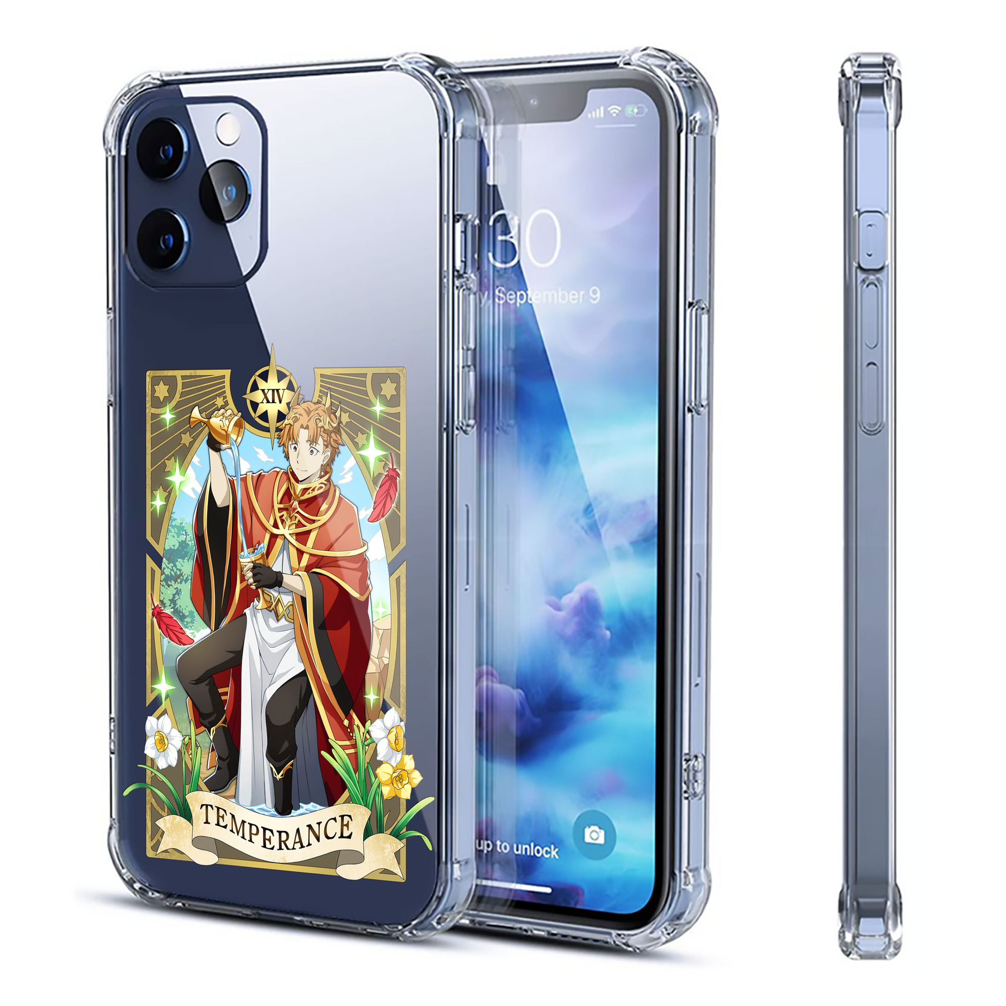 （画像用） 文豪ストレイドッグス Bungo Stray Dogs 【iPhone 12シリーズ対応】透明スマホケース（クリアソフトケース）